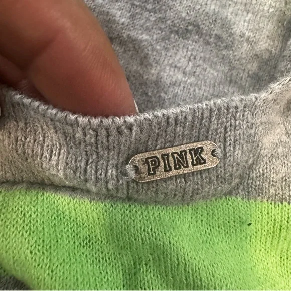 VS Pink VTG Y2K Bella Long Sleeve Cardigan Henley top - Picture 8 of 9